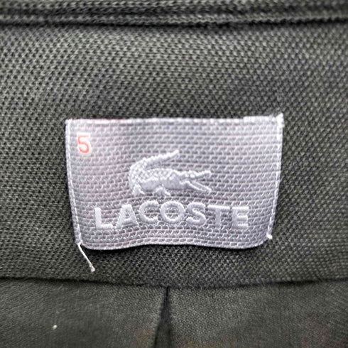 ラコステ LACOSTE フロントロゴL/S鹿の子ポロシャツ メンズ JPN:5