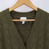 エイチアンドエム H&M ケーブルニットカーディガン レディース import:M