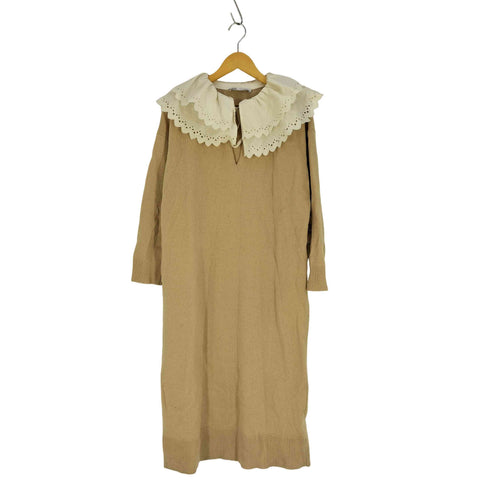 ザラ ZARA フリルカラー ニットワンピース レディース XS-S