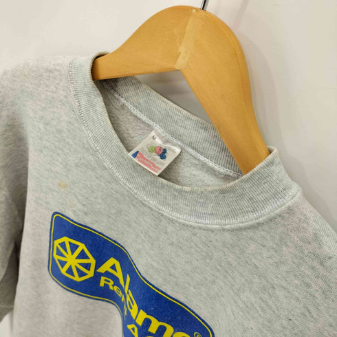 フルーツオブザルーム FRUIT OF THE LOOM 90S フロントロゴプリント スウェット レディース import:M