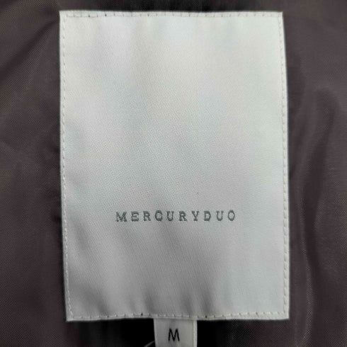 マーキュリーデュオ MERCURYDUO バックチュールトレンチ ベルト付き レディース JPN:M