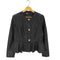 ザラ ZARA フェイクレザー ペプラムジャケット レディース import:L
