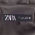 ザラ ZARA フェイクレザー ペプラムジャケット レディース import:L