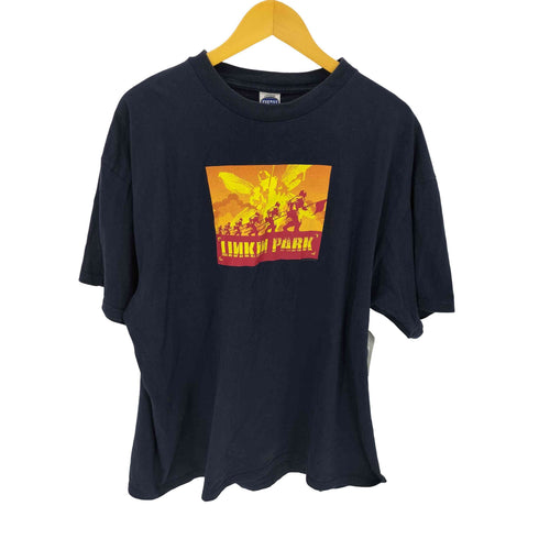 cygnus 00S HYBRID THEORY プリント Tシャツ コピーライト2001 メンズ import:XXL