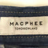 マカフィー MACPHEE 24SS リアクティブデニム タックテーパードパンツ レディース 36