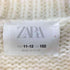 ザラ ZARA ピーターパンカラー ニットカーディガン レディース 11-12