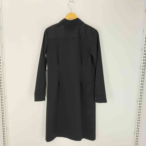 エディション Edition サテンロングシャツ レディース