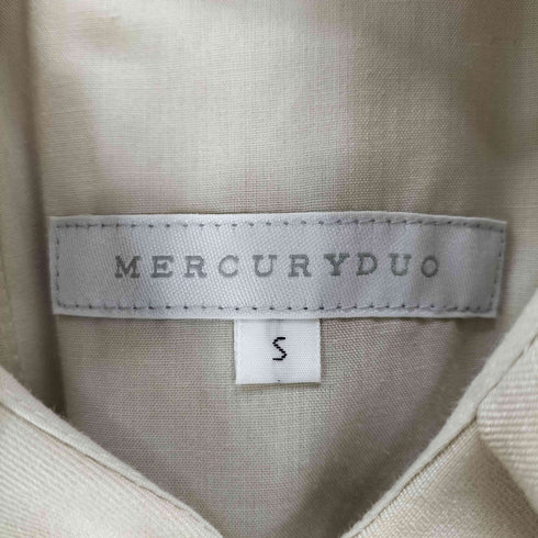 マーキュリーデュオ MERCURYDUO オールインワン ボリュームフレアジャンプスーツ レディース JPN:S