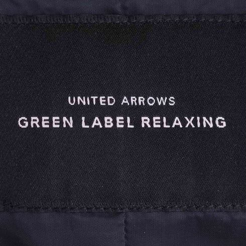 ユナイテッドアローズグリーンレーベルリラクシング UNITED ARROWS green label relaxing CR Handwash ポンチ 1B ジャケット 1B テーラードジャケット レディース JPN:40