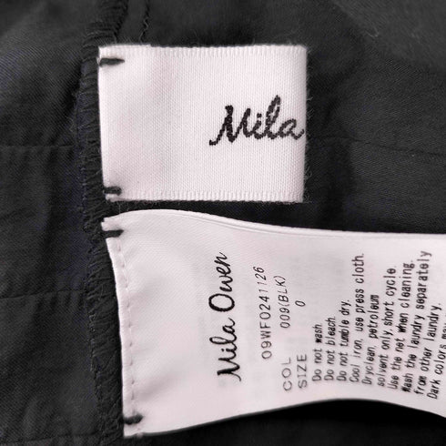 ミラオーウェン Mila Owen ハシゴレースティアードワンピース レディース JPN:0