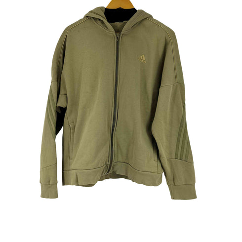 アディダス adidas サイドライン バックプリント ジップパーカー メンズ O