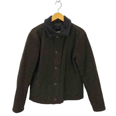 バナナリパブリック BANANA REPUBLIC 裏地キルティング 襟ボア ジャケット メンズ JPN:M