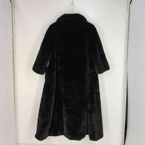 HEURUEH エコファー ロングコート レディース import:M
