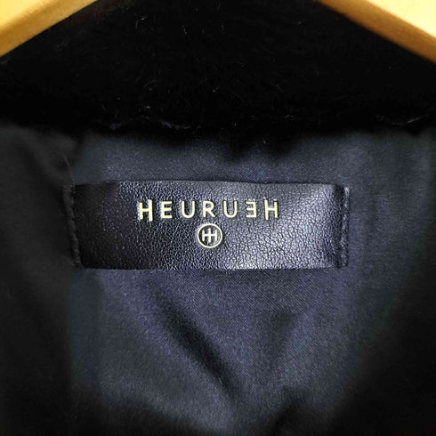 HEURUEH エコファー ロングコート レディース import:M