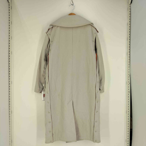 メゾンミハラヤスヒロ Maison MIHARA YASUHIRO スナップボタン デザイン ウール 中綿 トレンチコート メンズ FREE