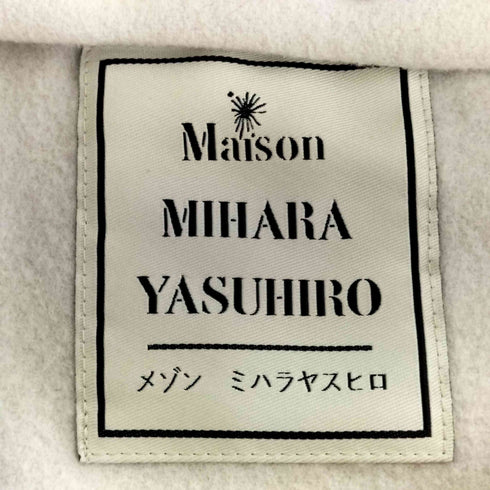 メゾンミハラヤスヒロ Maison MIHARA YASUHIRO スナップボタン デザイン ウール 中綿 トレンチコート メンズ FREE
