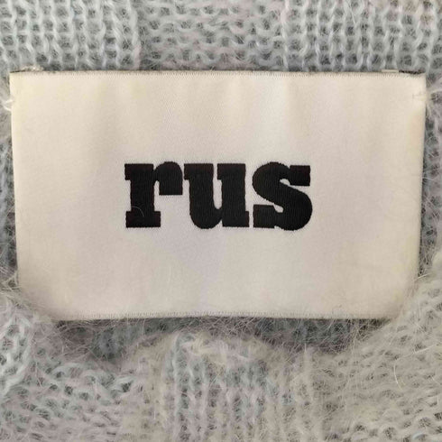 rus モヘヤ混 ニット セーター レディース import:S