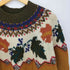 ギャップ Gap 90S OLD HANDKNIT ハンドニット ノルディック ニット レディース import:M