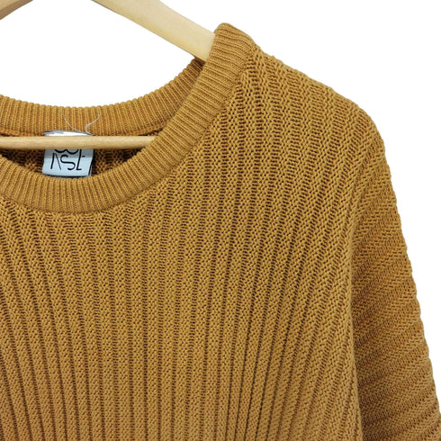 ベースレンジ BASERANGE リブ編み ニット セーター レディース import:XS