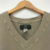 オービス ORVIS 90S Vネック リブ コットン ベスト メンズ import:L