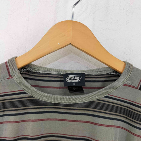 フィフティーファイブディーエスエル 55DSL 00s ボーダーカットソー メンズ import:XL