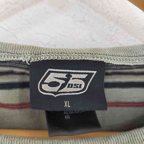 フィフティーファイブディーエスエル 55DSL 00s ボーダーカットソー メンズ import:XL