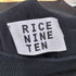 ricenineten フロントプリントカットソー メンズ