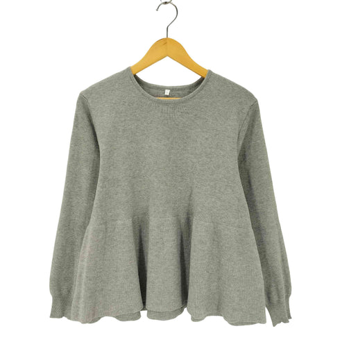 コカ coca バックパールフレアニットトップス レディース JPN:L