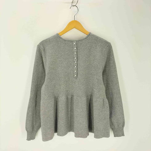 コカ coca バックパールフレアニットトップス レディース JPN:L