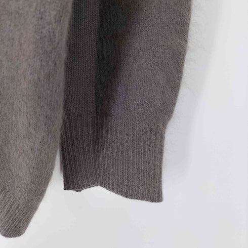 スリードッツ three dots Vネック ウールニット レディース S