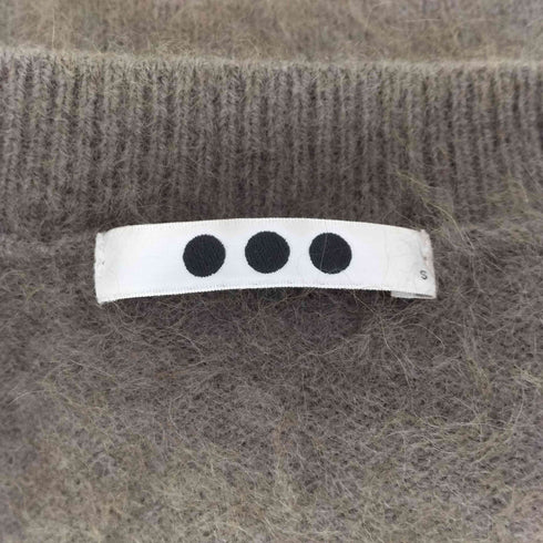 スリードッツ three dots Vネック ウールニット レディース S