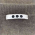 スリードッツ three dots Vネック ウールニット レディース S