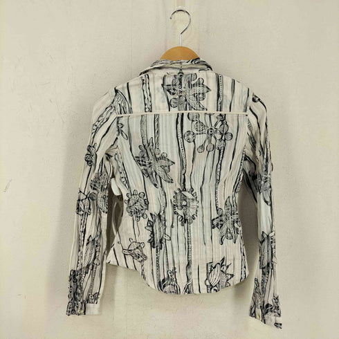 ディーゼル DIESEL 総柄 開襟シャツ レディース import:XS