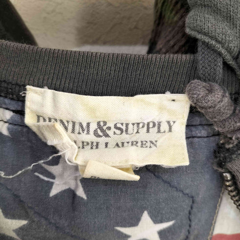 デニムアンドサプライ ラルフローレン DENIM & SUPPLY RALPH LAUREN ワッペン ジップアップパーカー メンズ import:S