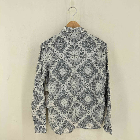 ショット Schott 猫目ボタン ペイズリー レギュラーカラーシャツ メンズ import:S