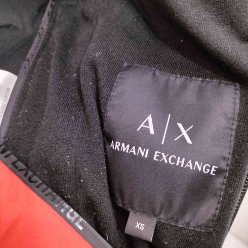 アルマーニエクスチェンジ ARMANI EXCHANGE ロゴパッチ ジップアップダウンジャケット メンズ import:XS