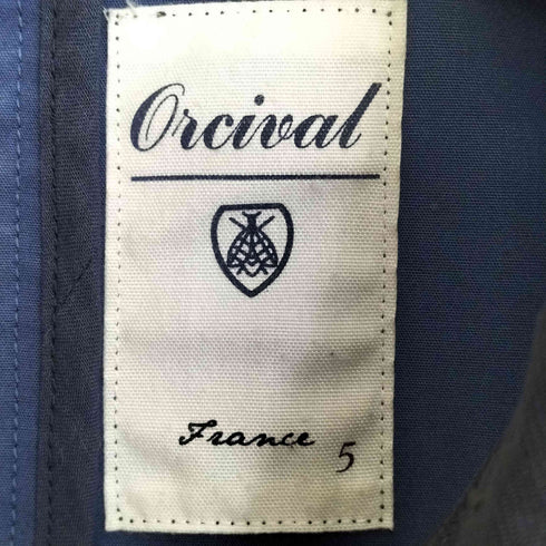 オーチバル ORCIVAL ラグラン ウール ステンカラーコート メンズ 5