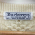 バーバリーズ BURBERRYS イングランド製ロゴ刺繍ケーブル編みニット メンズ 42