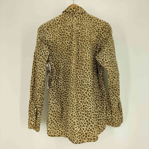 レットイットライド Let it Ride レオパード 総柄 レギュラーカラー シャツ メンズ import:M
