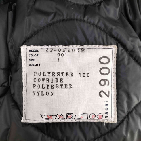 サカイ Sacai 22AW Quilted Coat キルティングコート メンズ JPN:1