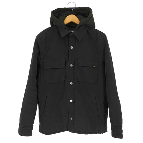 ザラ ZARA DNWR レイヤード フード フラップポケット シャツ ジャケット メンズ import:S