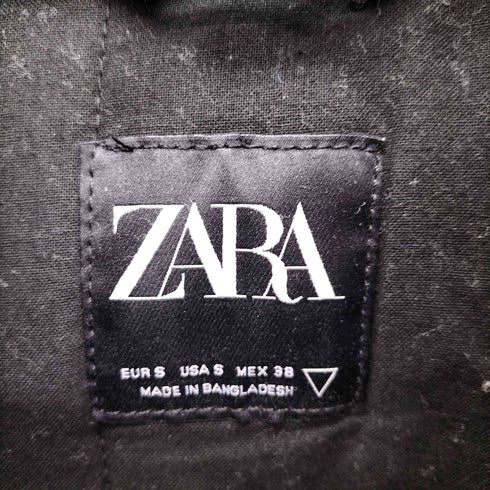 ザラ ZARA DNWR レイヤード フード フラップポケット シャツ ジャケット メンズ import:S