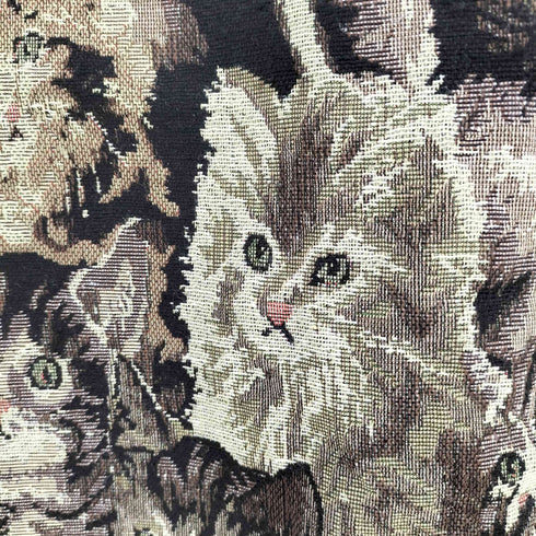 猫柄 ゴブランスカート レディース JPN:M