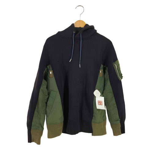 サカイ Sacai MA-1 Hoodie Sponge Sweat メンズ JPN:1