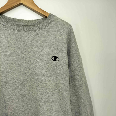 チャンピオン Champion ECO AUTHENTIC 目あり 刺繍 クルーネック スウェット メンズ 3XL