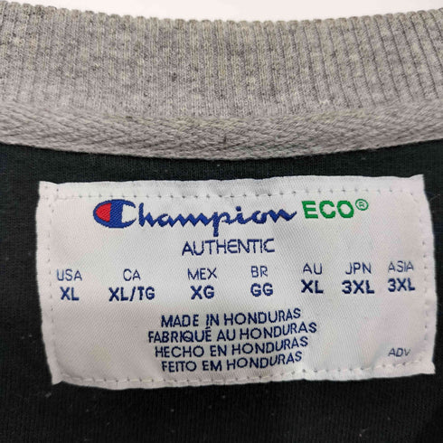 チャンピオン Champion ECO AUTHENTIC 目あり 刺繍 クルーネック スウェット メンズ 3XL
