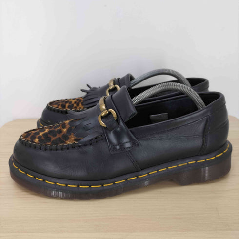 ドクターマーチン Dr.Martens ADRIAN SNAFFLE LEOPARD レオパード柄 ハラコ切替 ホースビット メンズ UK8