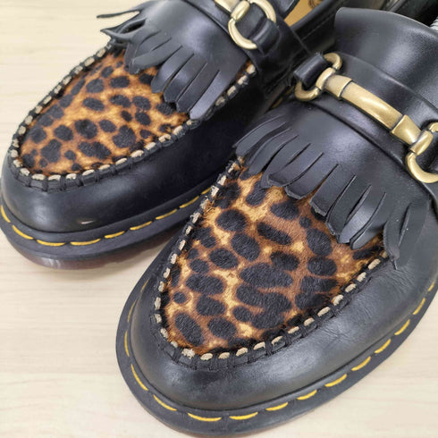 ドクターマーチン Dr.Martens ADRIAN SNAFFLE LEOPARD レオパード柄 ハラコ切替 ホースビット メンズ UK8