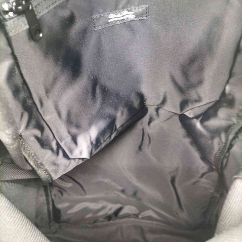 アンダーカバー UNDERCOVER WE MAKE NOISE NOT CLOTHES ナイロンバックパック マチレザー切替 メンズ