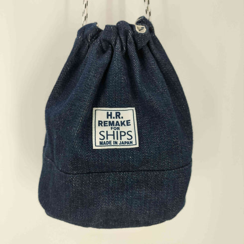 ハリウッドランチマーケット HOLLYWOOD RANCH MARKET 別注 デニム巾着バッグ メンズ